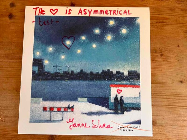 Janne Schra | White Label 'The Heart is Asymmetrical"