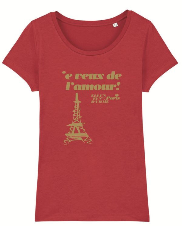 Ellen ten Damme | T-shirt Je Veux De l'Amour