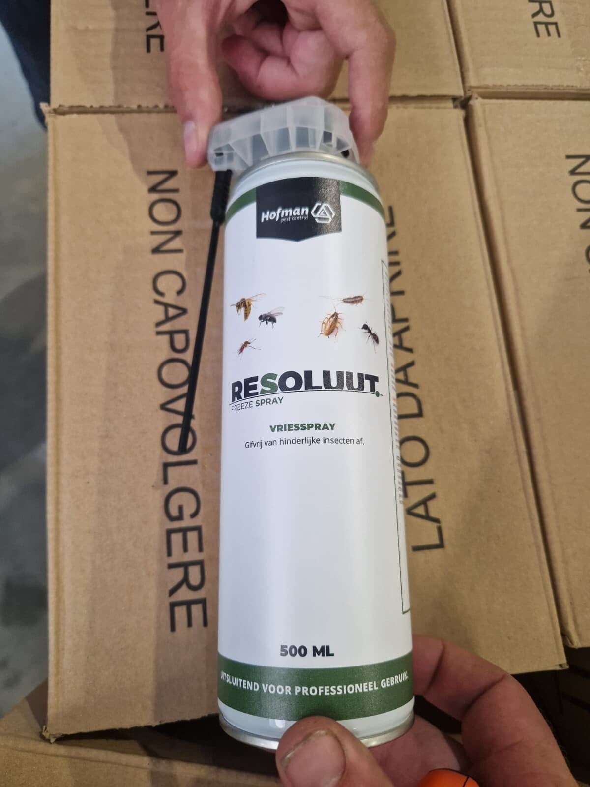 Bevriezingsspray
