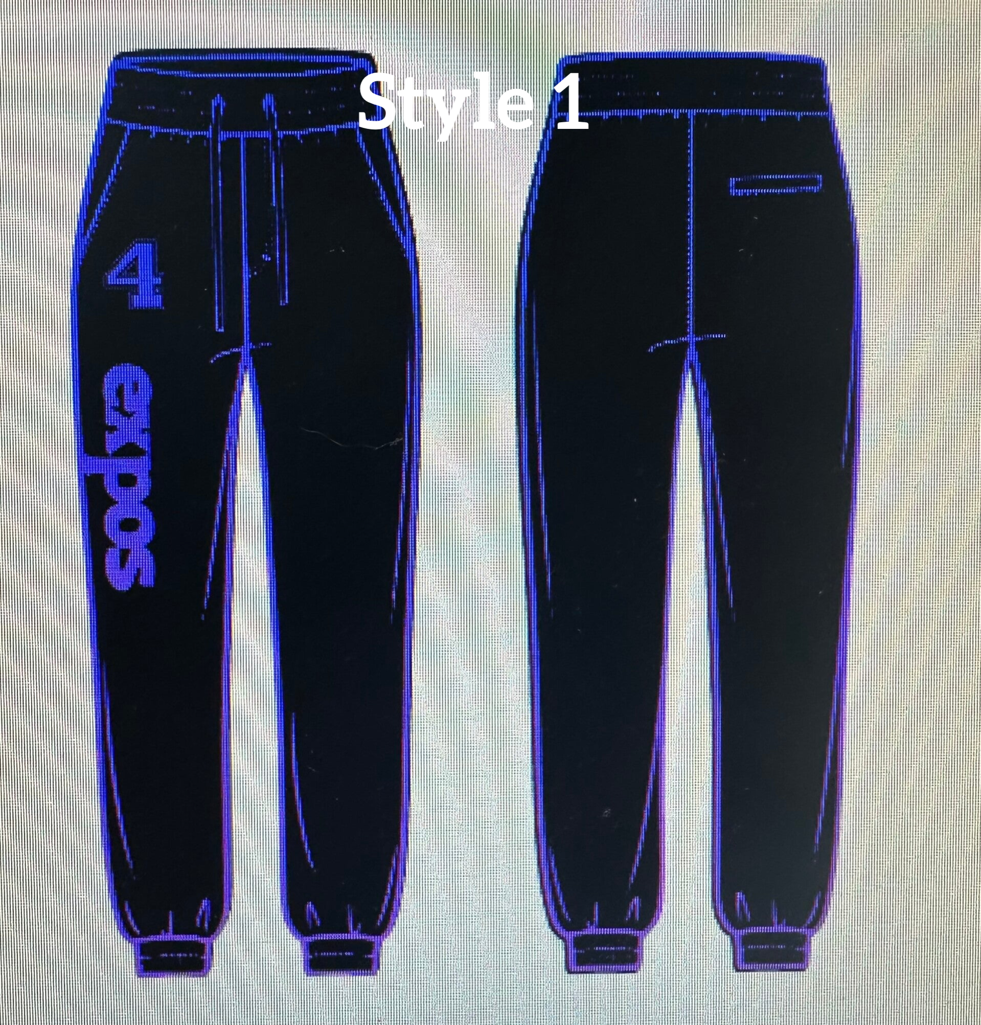 Customizable Sweatpants Style 1