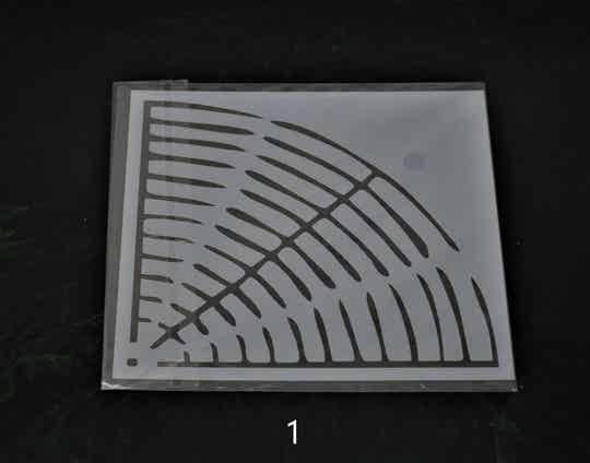 Diverse mandala sjablonen 13 x 13 cm