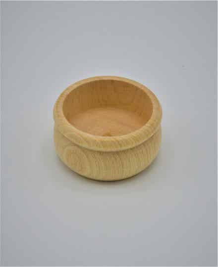 Houten waxinelichtjeshouder