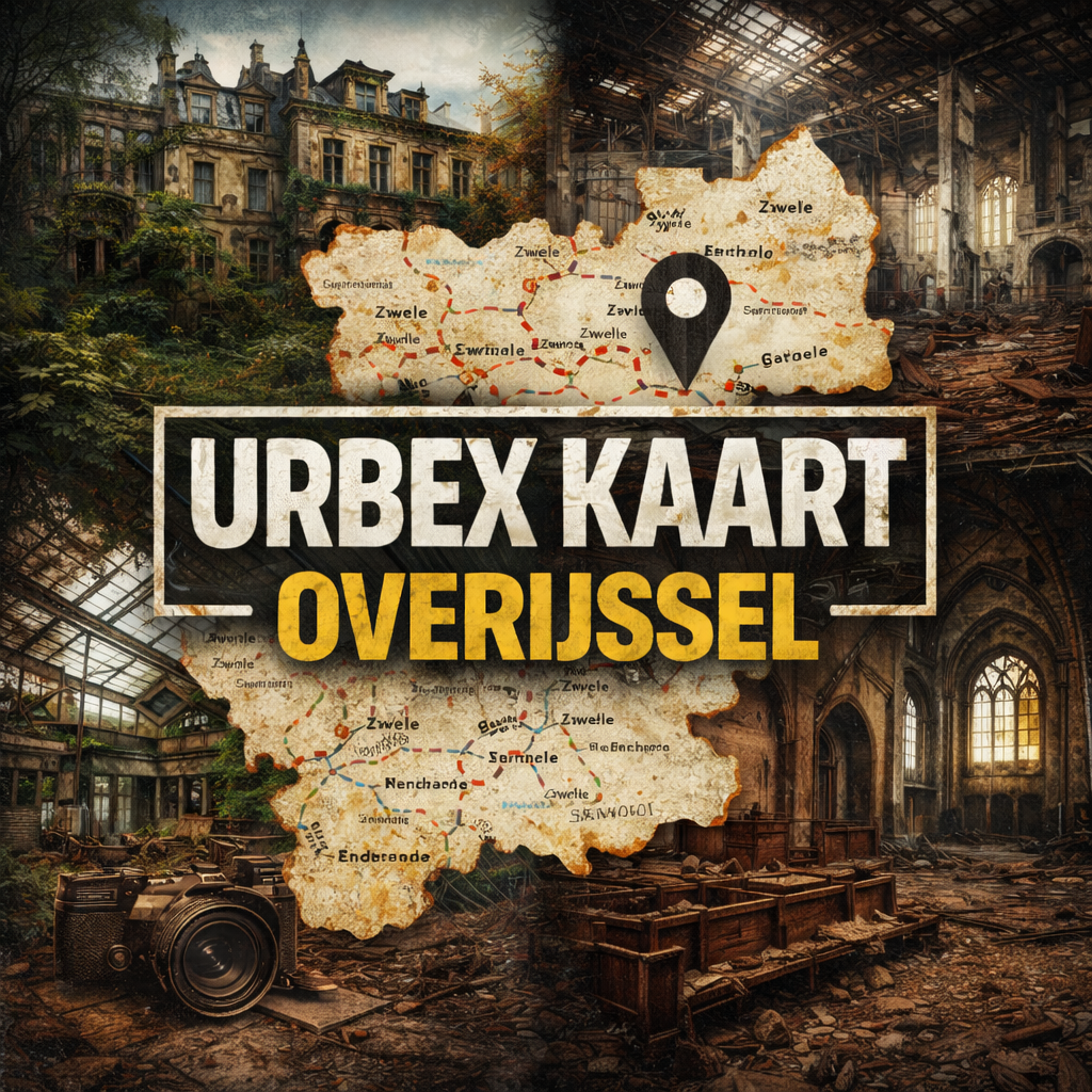 URBEX KAART OVERIJSEL