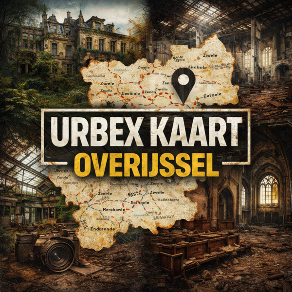 URBEX KAART OVERIJSEL