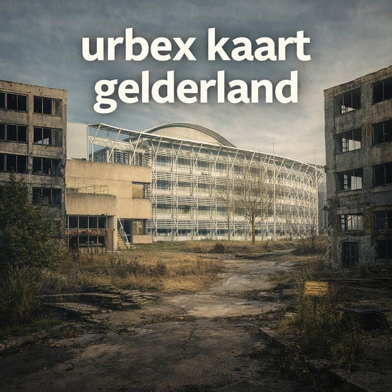 URBEX KAART GELDERLAND