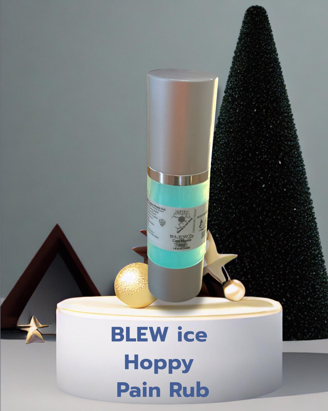 BLEW ice Cool Muscle Jam CBD alternative Pain Topical Gel