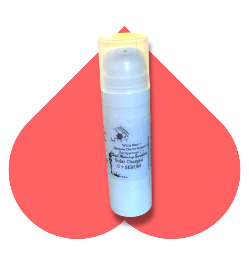 Solar Charged Vitamin C skin brightening acne Serum Treatment