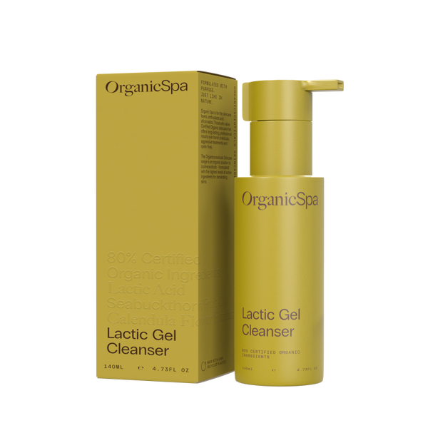 Lactic gel cleanser