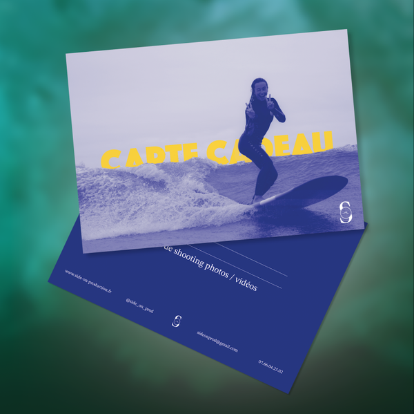 Carte cadeau 1h de shooting