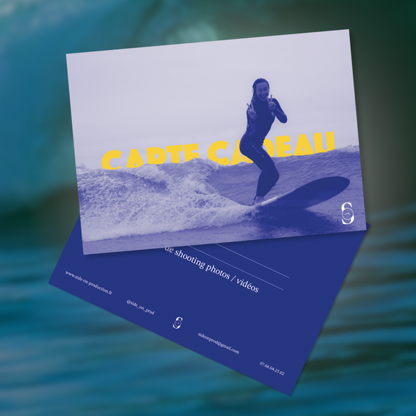 Carte cadeau 3h de shooting