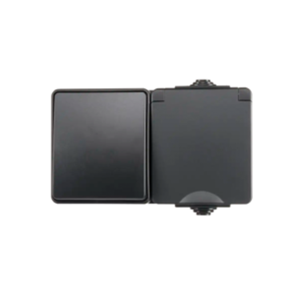 Opbouw WCD / Wissel schakelaar Horizontaal IP55