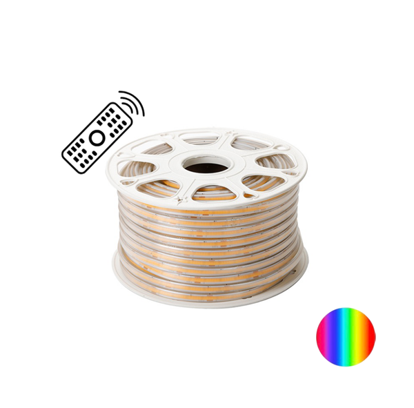 LEDstrip RGB 230Volt 50meter