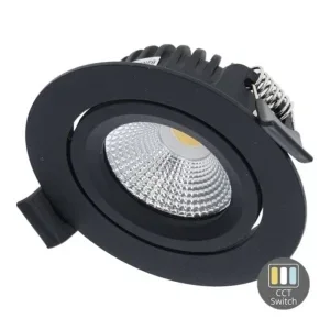 LED Inbouwspot Luna Zwart