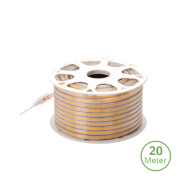LEDstrip 230Volt 2700K 20meter
