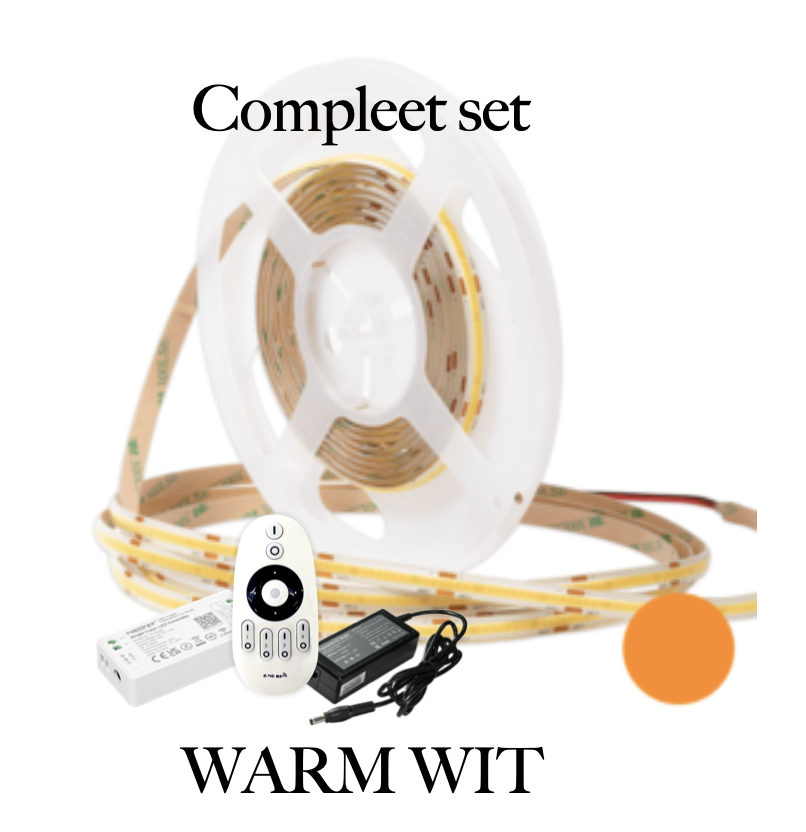 LEDstrip 5 meter COMPLEET 2700K
