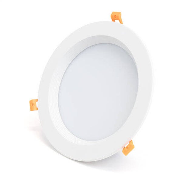 LED Downlight, RGB+CCT, Ø195, 25W, Wit
