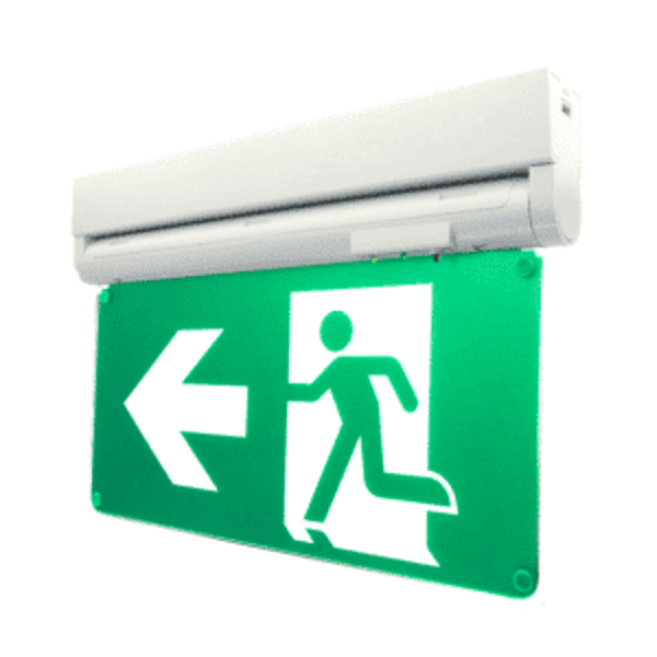 Nood Verlichting Opbouw + Plaat