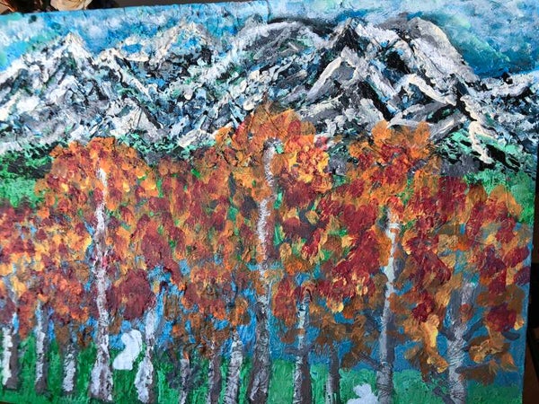 Mountain Majesty in Orange