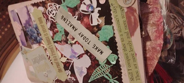 The Silver Lining: A Handcrafted Junk Journal of Resilience
