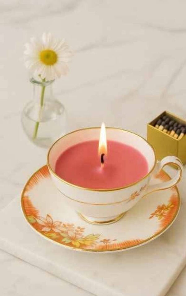 Vintage Tea Cup Collection Rose Scented