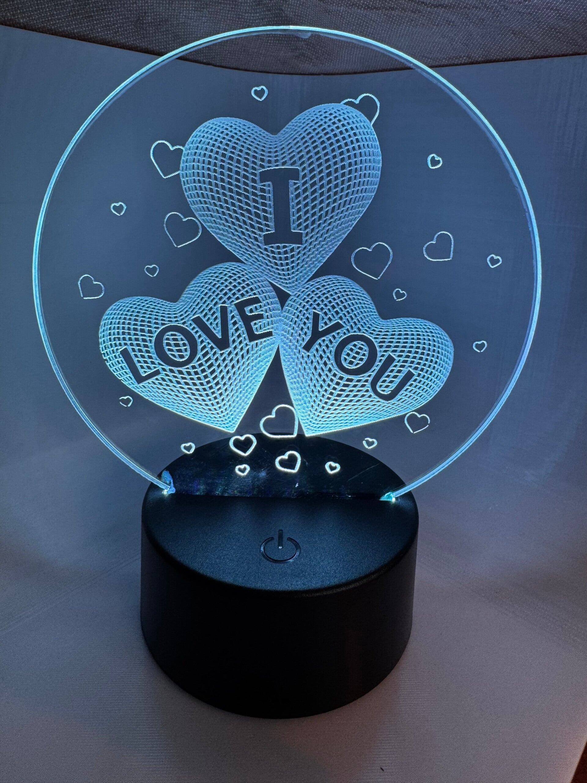 LED Acryllamp I love you