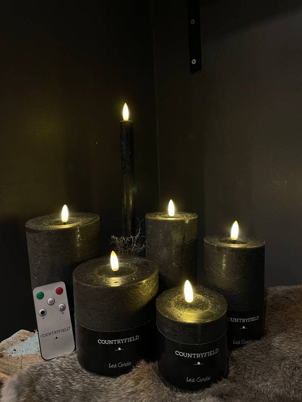 Countryfield Ledkaars zwart