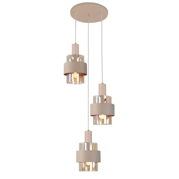 Hanglamp Marrone Zand 3L