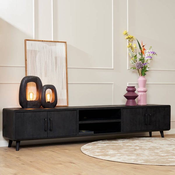 Tv Meubel Omaha Black 240cm