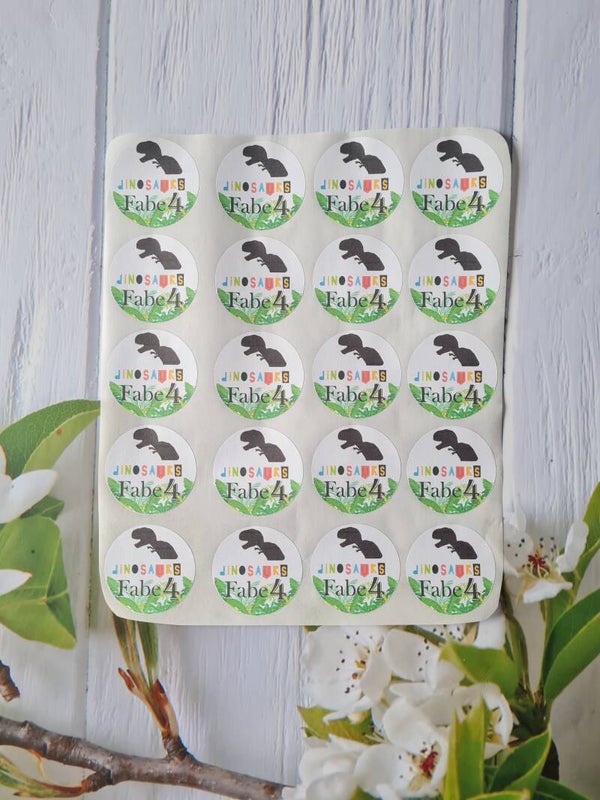 Dino stickers