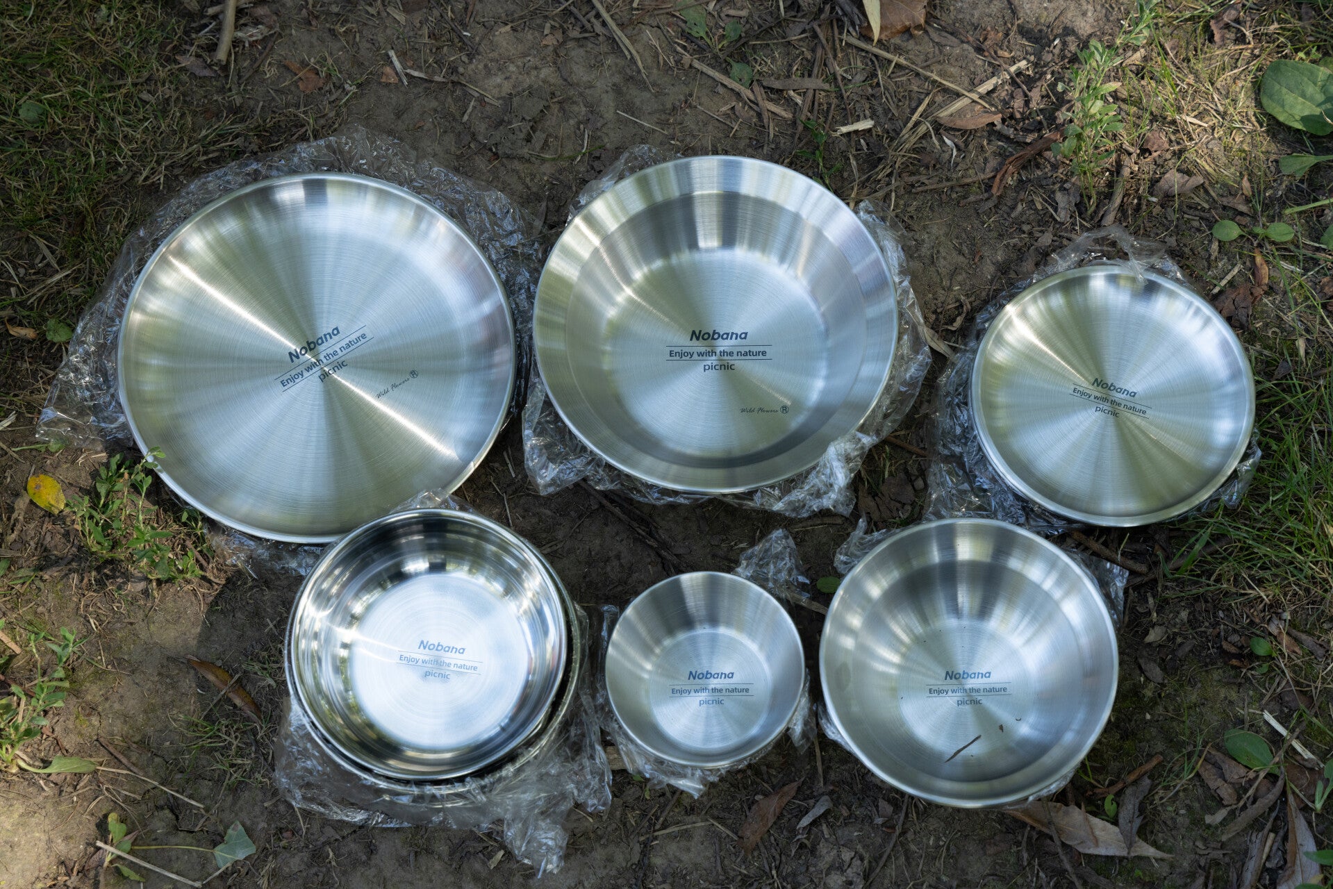 Outdoor 12 delig servies set