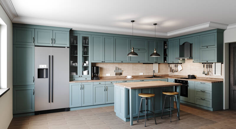 Modern Kitchen Electrical Installation