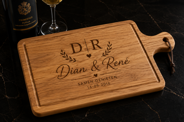 Gepersonaliseerde borrelplank