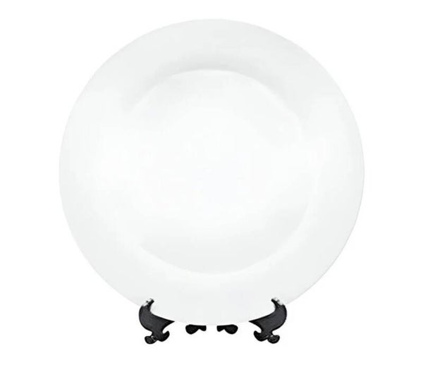 Personalised plate on stand