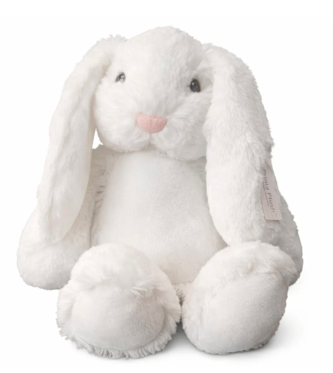 Personalised plush bunny