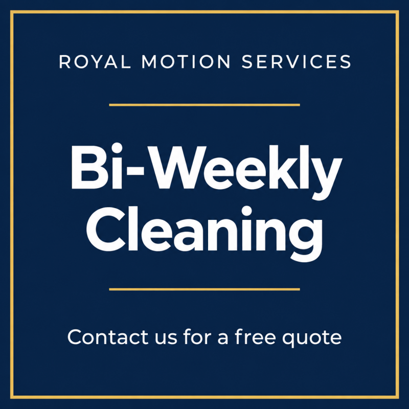Bi-Weekly Cleaning — Regular care every two weeks. Request your free quote.