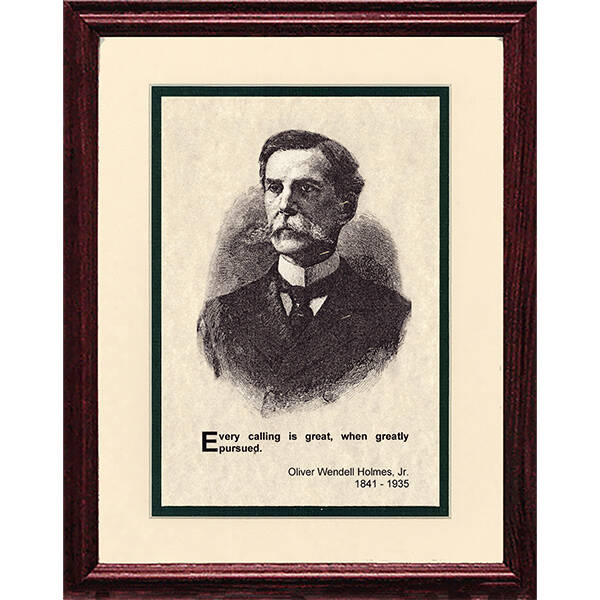 Oliver Wendell Holmes