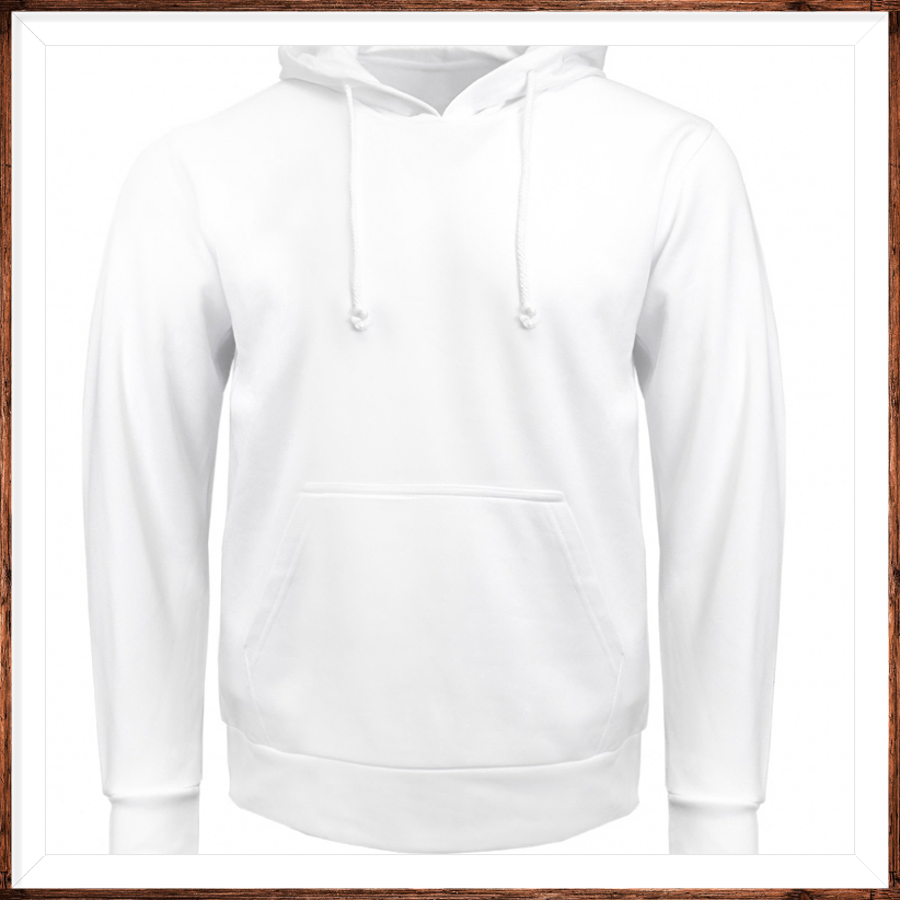 sudadera blanca con tu diseño
