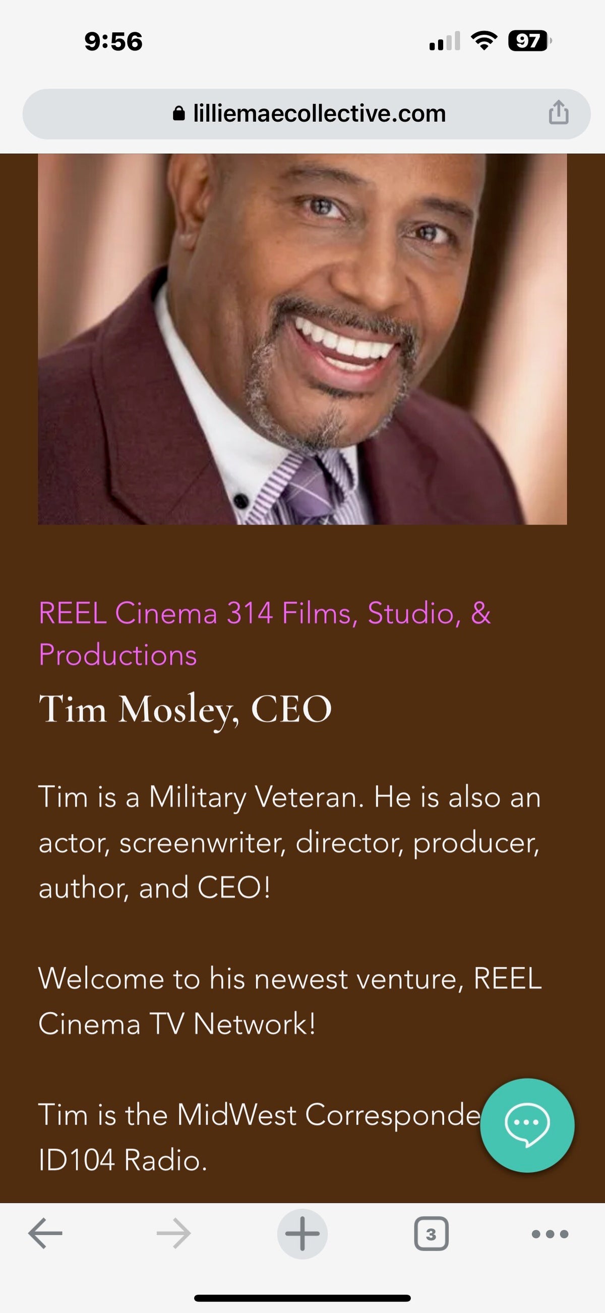 Our Media Connections REEL Cinema 314 Films, Studio, & Productions