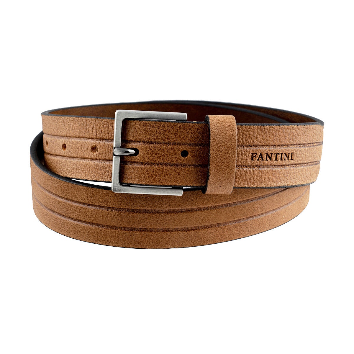 Ledergürtel Stripes