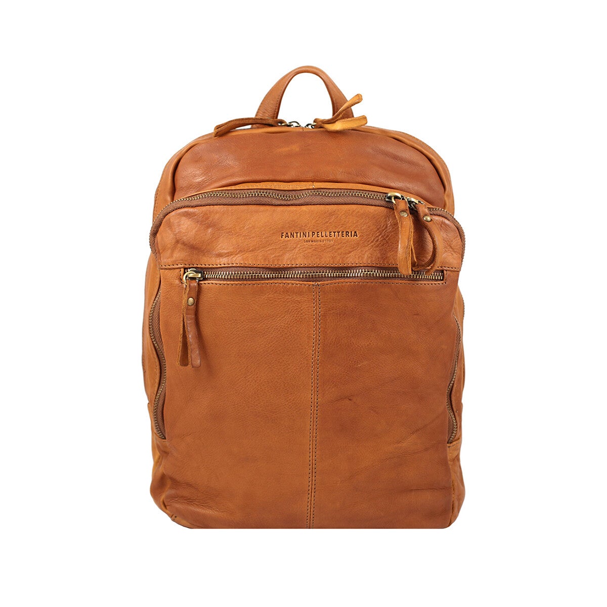Lederrucksack klein Milano