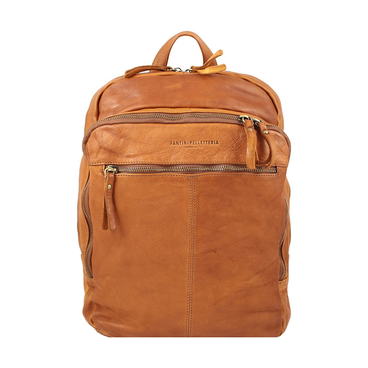 Lederrucksack groß Milano