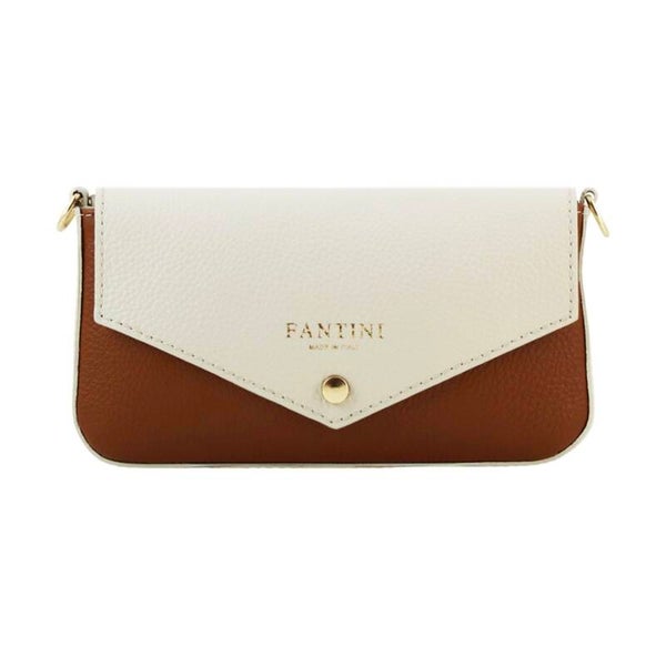 Borsa in pelle Giada - Multicolore Marrone