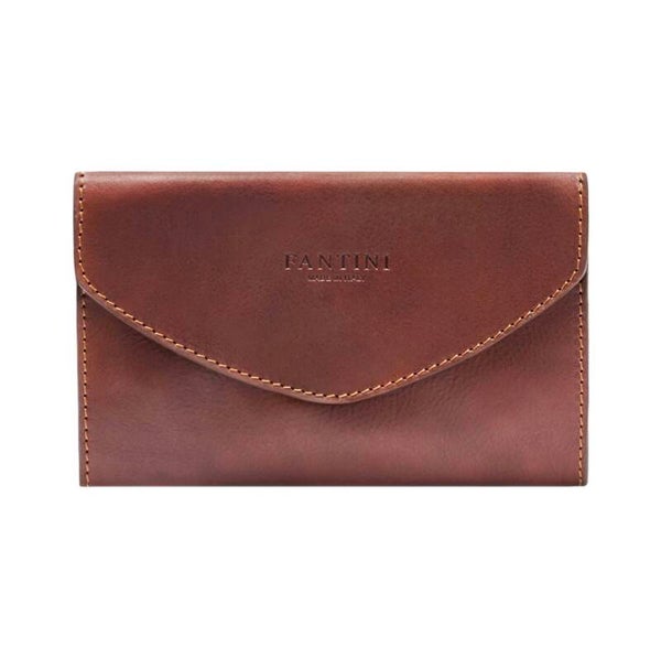 Borsa in pelle Raffaella - Marrone