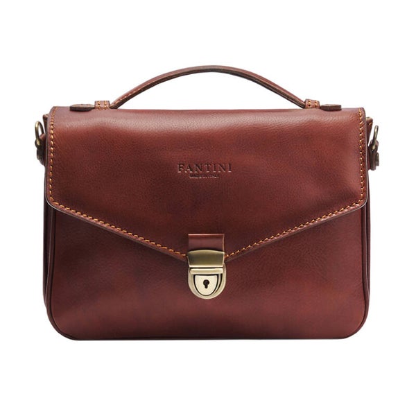 Leder-Umhängetasche Olivia