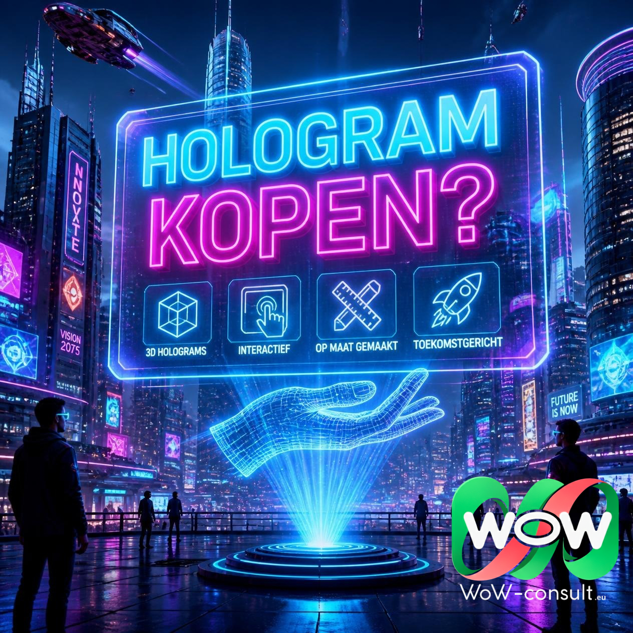 Lexie interactief AI hologram mediahologram Belgie