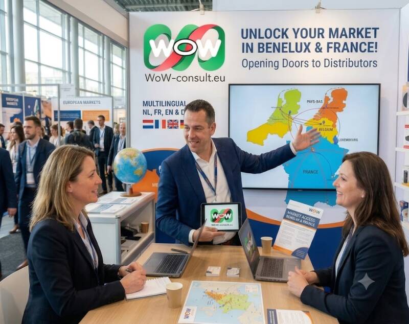 open your market in Belgium France Luxemburg sales wow-consult