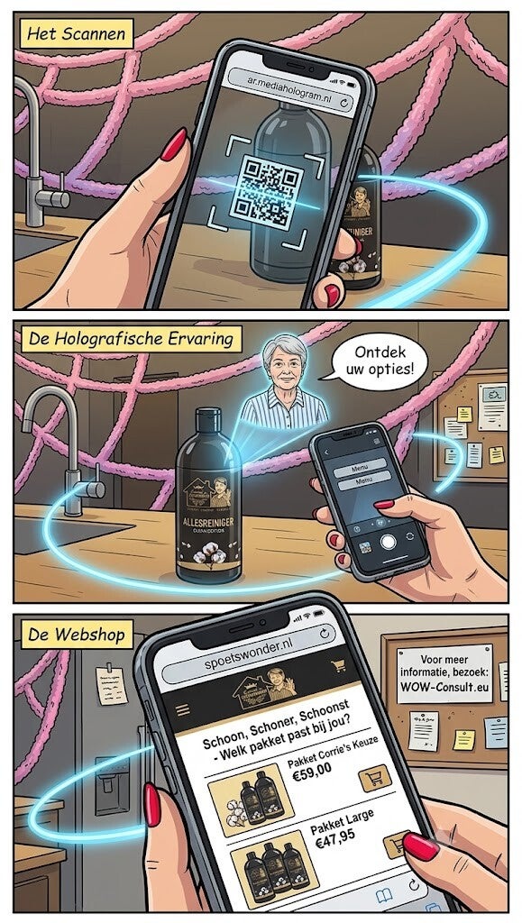 qr code V2B realite