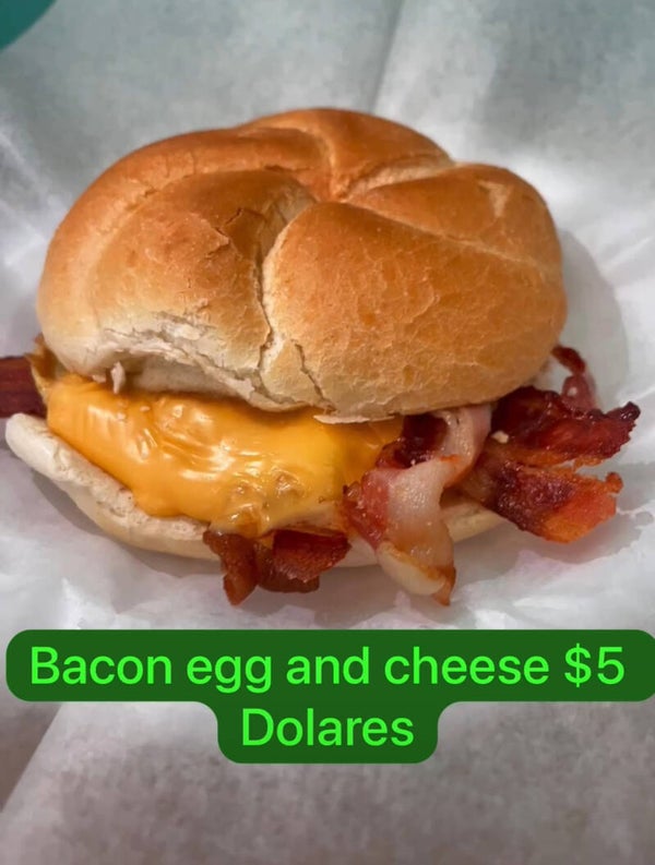 Bacon egg and cheese