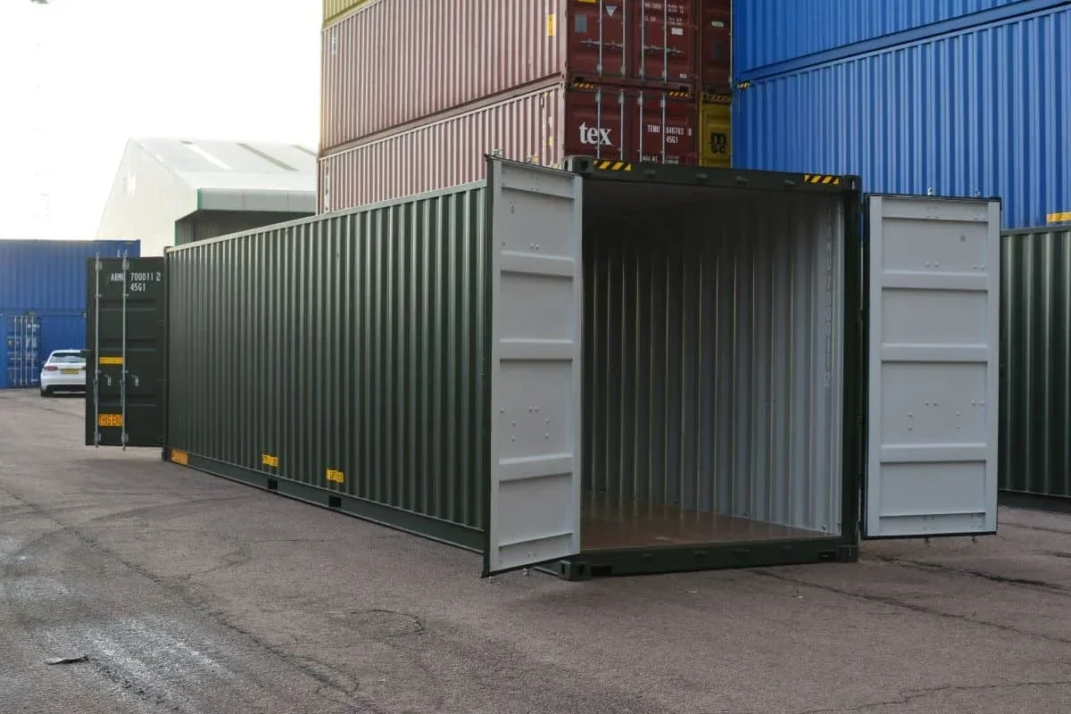 40 Fuß High Cube Container mit Doppeltür – Robust, Sicher und Praktisch