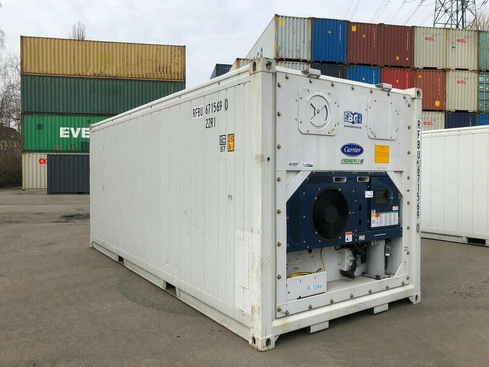 20’-RF-Seecontainer – Kühlcontainer